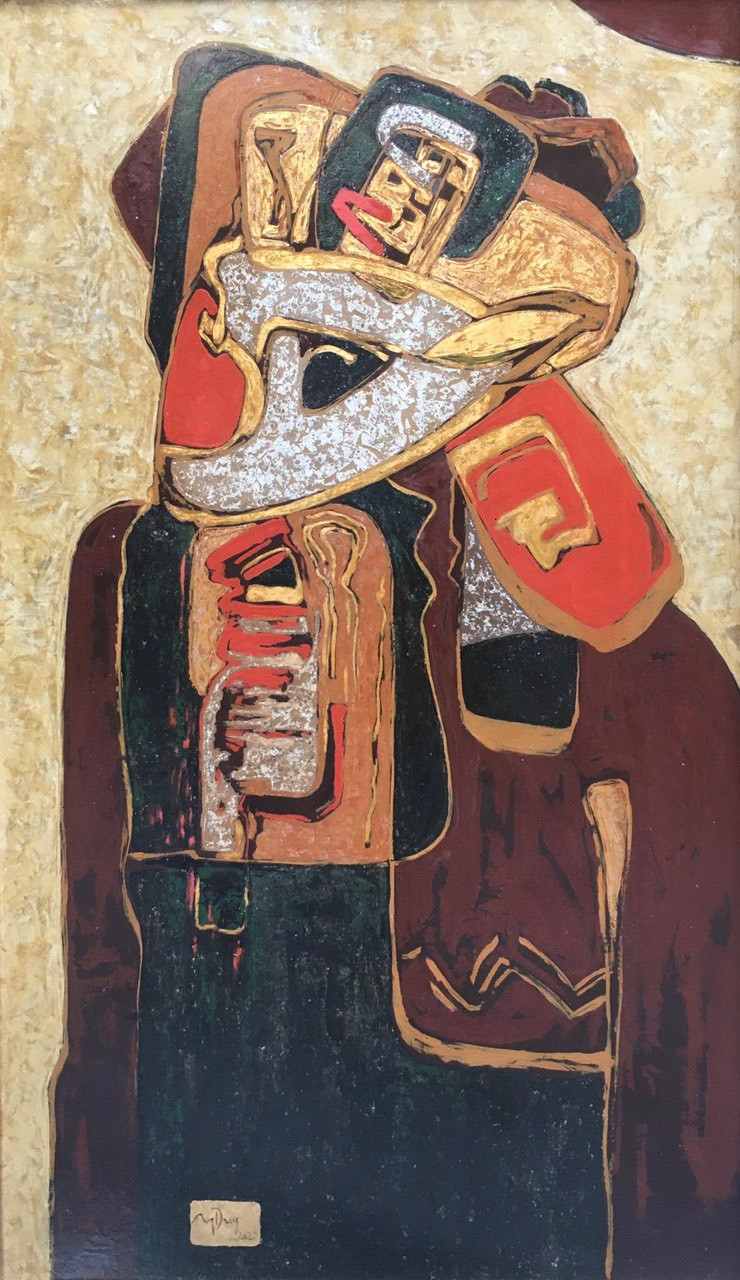 "Ngày dài". Hoạ sĩ Ngô văn Dũng ( sơn mài)