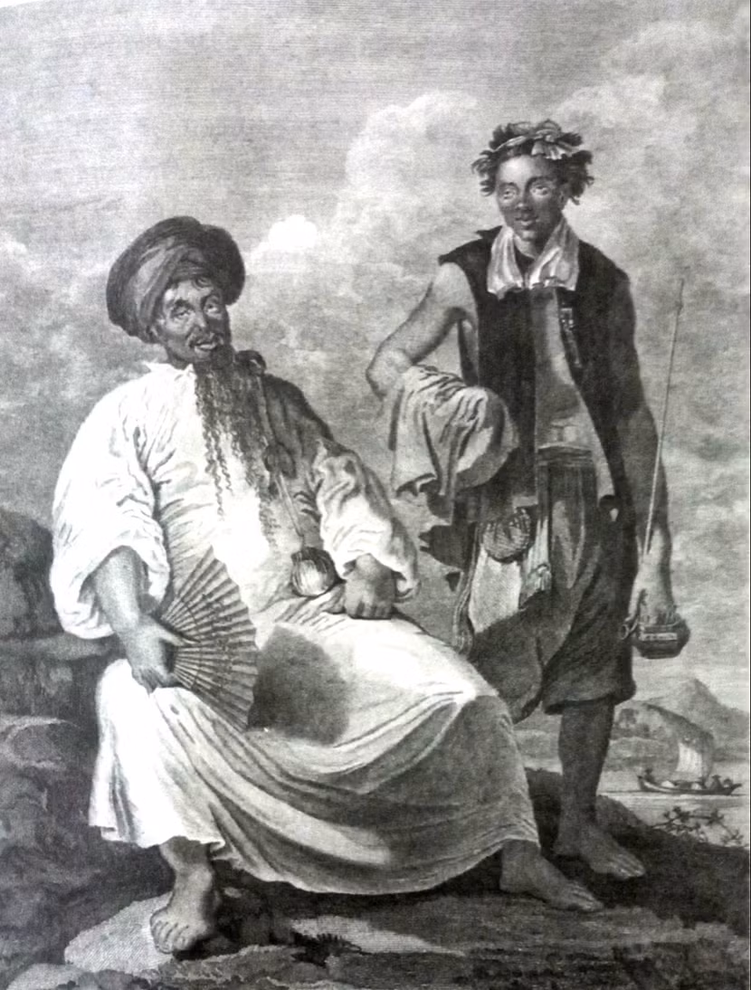 Quan lại Tây Sơn, tranh vẽ của William Alexander. Quan lại Tây Sơn, tranh vẽ của William Alexander.
