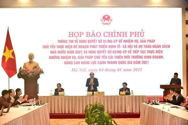 Chính phủ tổ chức họp báo ngay ngày đầu tiên đi làm trong năm 2021 Chính phủ tổ chức họp báo ngay ngày đầu tiên đi làm trong năm 2021