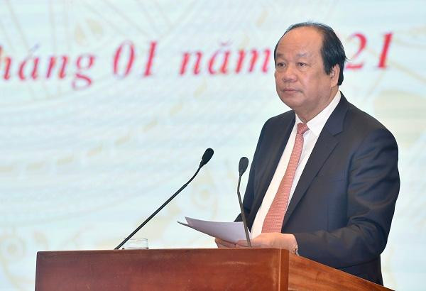 Bộ trưởng, Chủ nhiệm VPCP Mai Tiến Dũng thông tin tại buổi họp báo Bộ trưởng, Chủ nhiệm VPCP Mai Tiến Dũng thông tin tại buổi họp báo