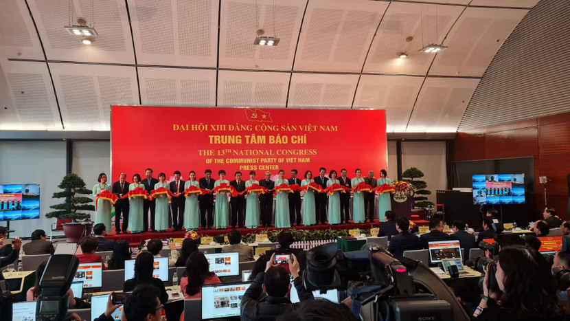 Khai trương Trung tâm Báo chí Đại hội XIII của Đảng Khai trương Trung tâm Báo chí Đại hội XIII của Đảng