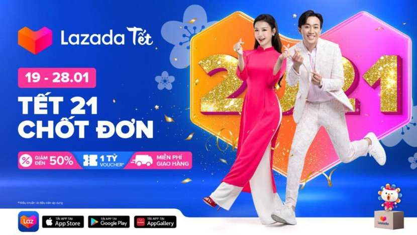 Lễ hội mua sắm trước Tết trên Lazada Việt Nam Lễ hội mua sắm trước Tết trên Lazada Việt Nam