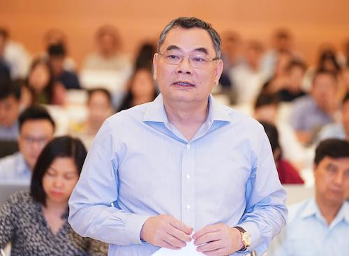 Thiếu tướng Tô Ân Xô thông tin tại buổi họp báo