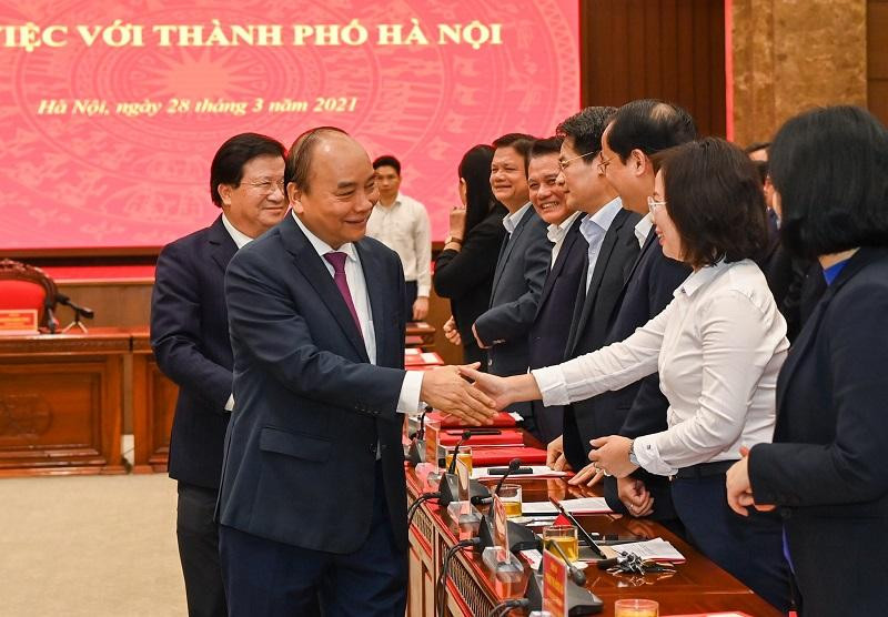 Thủ tướng Nguyễn Xuân Phúc làm việc với Hà Nội chiều nay, 28-3