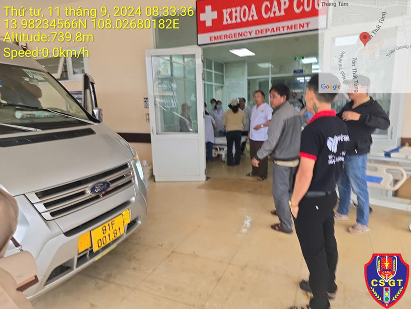 Nhờ sự hỗ trợ kịp thời, xe khách đã đưa cháu bé đến bệnh viện nhanh chóng, an toàn Nhờ sự hỗ trợ kịp thời, xe khách đã đưa cháu bé đến bệnh viện nhanh chóng, an toàn