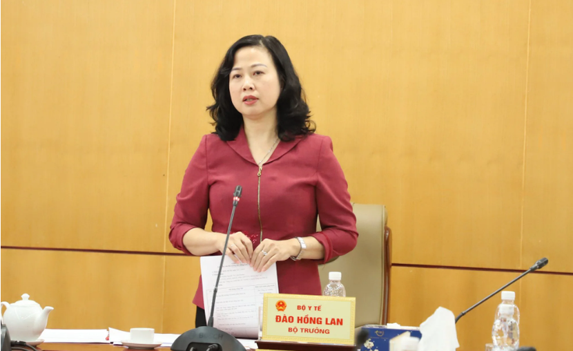 Bộ trưởng Bộ Y tế Đào Hồng Lan Bộ trưởng Bộ Y tế Đào Hồng Lan