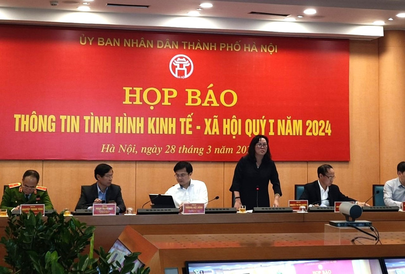 Quang cảnh buổi họp báo
