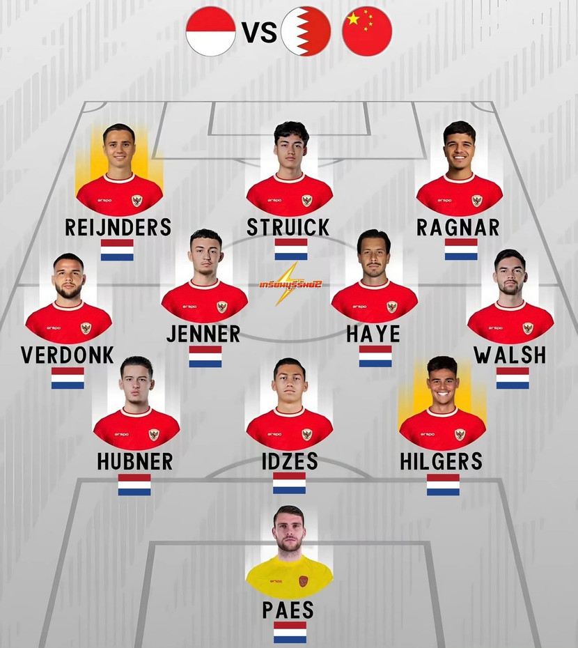 Đội hình 11 cầu thủ gốc Hà Lan mà tuyển Indonesia đang sở hữu