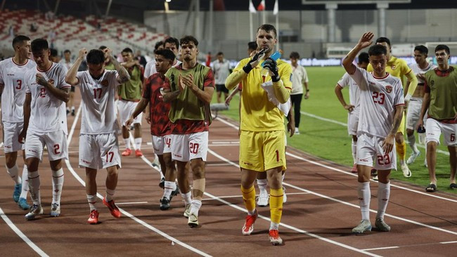 Cầu thủ Indonesia thất vọng sau trận hoà 2-2 trên sân Bahrain