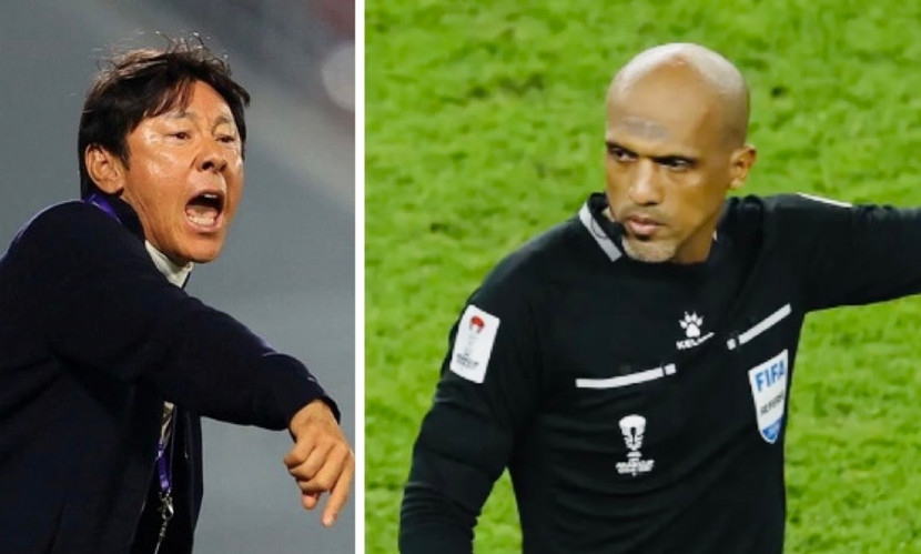 HLV Shin Tae-yong tố trọng tài Ahmed Al Kaf thiên vị chủ nhà, gián tiếp "cướp" trận thắng của Indonesia HLV Shin Tae-yong tố trọng tài Ahmed Al Kaf thiên vị chủ nhà, gián tiếp "cướp" trận thắng của Indonesia