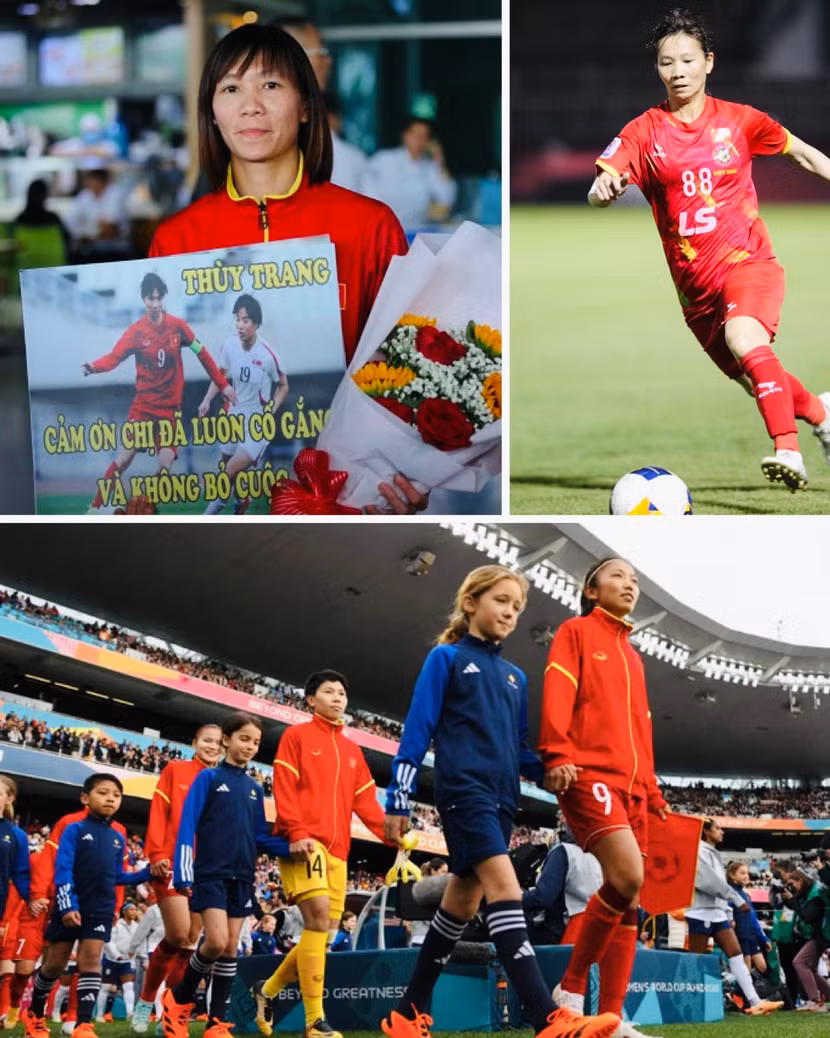 Thuỳ Trang chia tay tuyển bóng đá nữ quốc gia sau kỳ World Cup dang dở