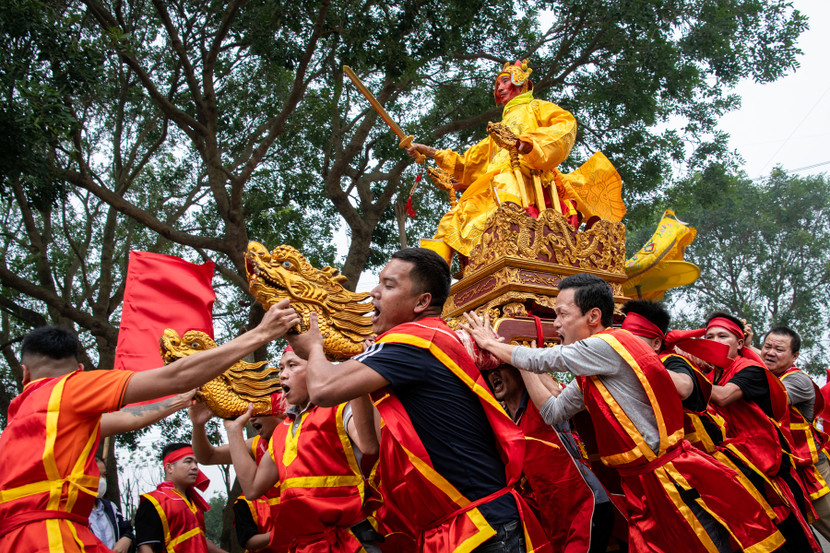 Lễ rước vua giả đền Sái, Hà Nội