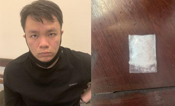 Đối tượng Phạm Ngọc Anh và số ma túy "đá" bị thu giữ