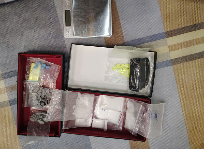 Số ma túy thu giữ tại phòng trọ của các đối tượng