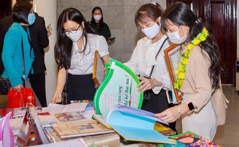 Nhiều bài dự thi được trình bày công phu, thuyết phục. Ảnh: Vũ Mừng