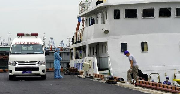 Kiểm soát phòng dịch Covid-19 tại một cảng biển (ảnh minh họa)