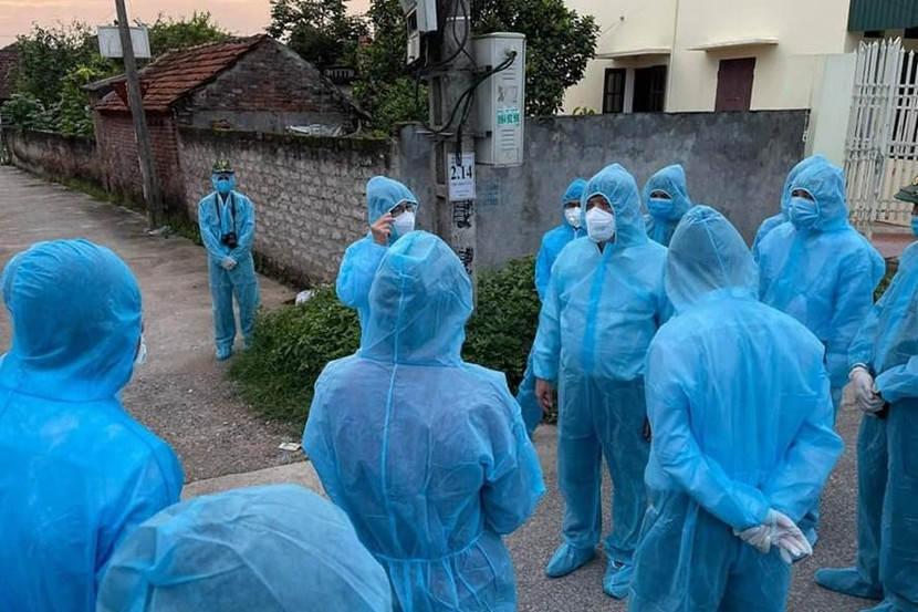 Bộ trưởng Bộ Y tế Nguyễn Thanh Long đi kiểm tra công tác chống dịch Covid-19 ở Lý Nhân - Hà Nam