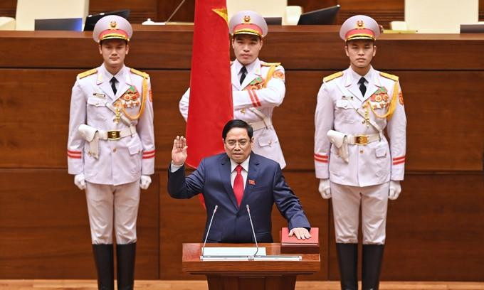 Tân Thủ tướng Phạm Minh Chính tuyên thệ nhậm chức