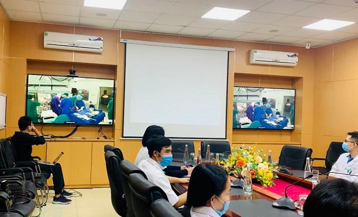 Ca hội chẩn trực tuyến giữa Bệnh viện Việt Đức và Bệnh viện Đa khoa tỉnh Quảng Ninh Ca hội chẩn trực tuyến giữa Bệnh viện Việt Đức và Bệnh viện Đa khoa tỉnh Quảng Ninh