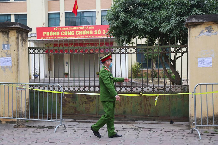 105 F1 của bệnh nhân là nhân viên công chứng ở Hà Nội đã âm tính