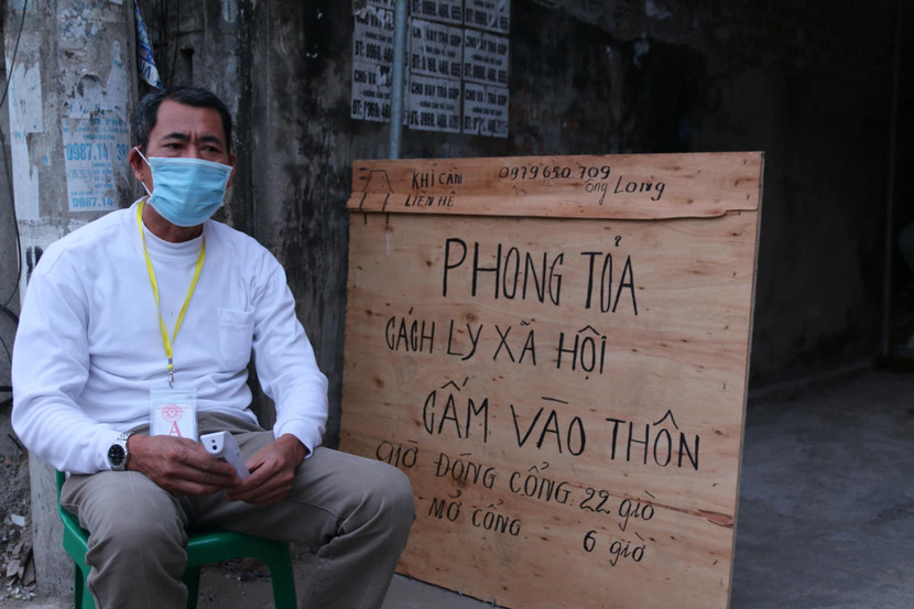 Nhiều khu vực tại Hải Dương vẫn đang phải phong tỏa vì Covid-19