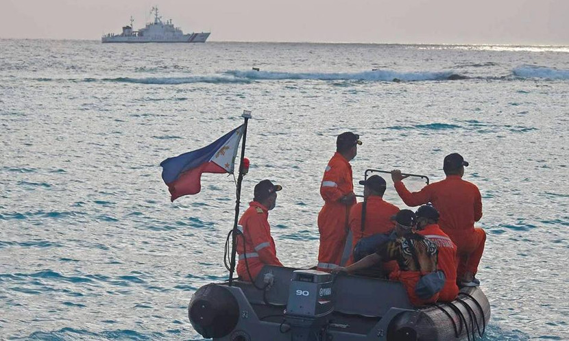 Lực lượng Cảnh sát biển của Philippines diễn tập trên Biển Đông cuối tháng 4 vừa qua Lực lượng Cảnh sát biển của Philippines diễn tập trên Biển Đông cuối tháng 4 vừa qua