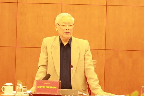 Tổng Bí thư, Chủ tịch nước Nguyễn Phú Trọng chủ trì cuộc họp Tổng Bí thư, Chủ tịch nước Nguyễn Phú Trọng chủ trì cuộc họp