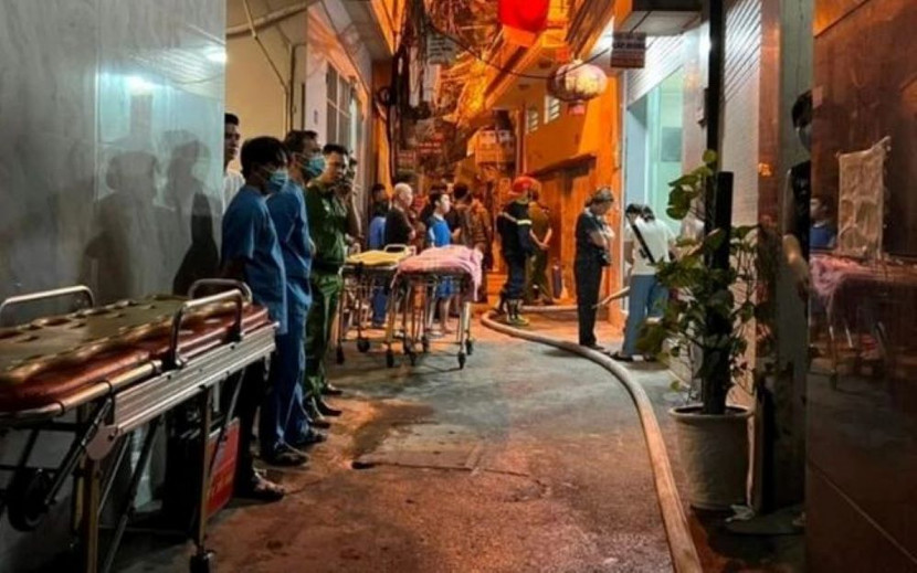 Vụ cháy ở Trung Kính khiến 14 người tử vong Vụ cháy ở Trung Kính khiến 14 người tử vong