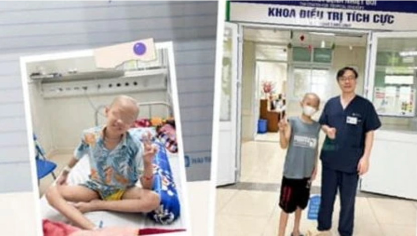 Bệnh nhi được xuất viện sau hơn 3 tháng điều trị thủy đậu