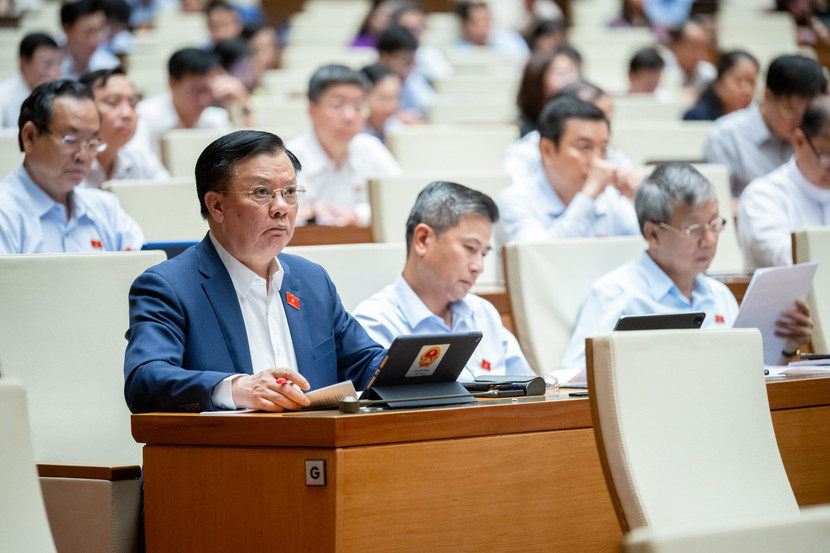 Quốc hội thảo luận về dự án Luật Thủ đô (sửa đổi)