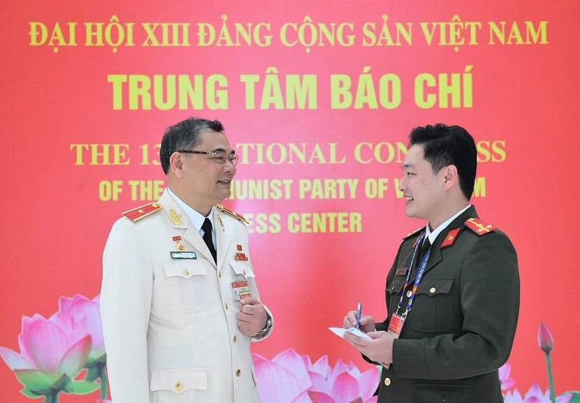 Thiếu tướng Tô Ân Xô, Chánh Văn phòng Bộ Công an trả lời phỏng vấn