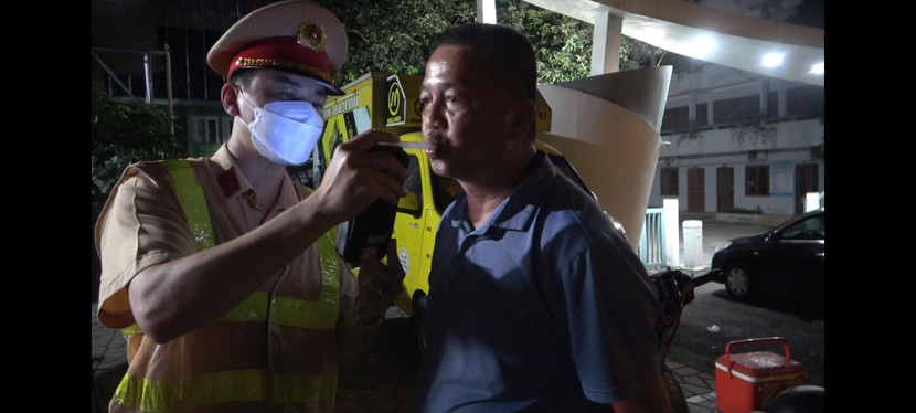 Không ít trường hợp vi phạm nồng độ cồn ở mức vượt kịch khung theo quy định