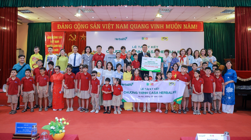 Lễ tái ký kết chương trình Casa Herbalife vừa diễn ra tại Hà Nội