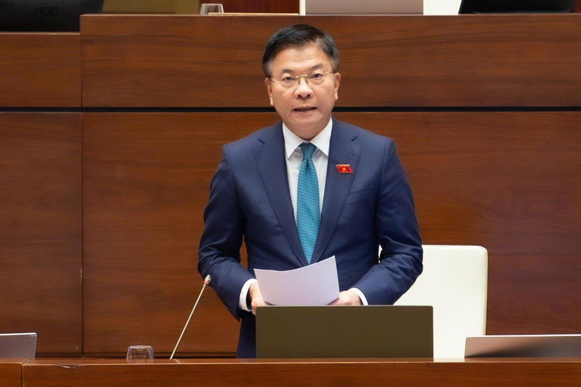 Phó Thủ tướng Chính phủ Lê Thành Long phát biểu Phó Thủ tướng Chính phủ Lê Thành Long phát biểu