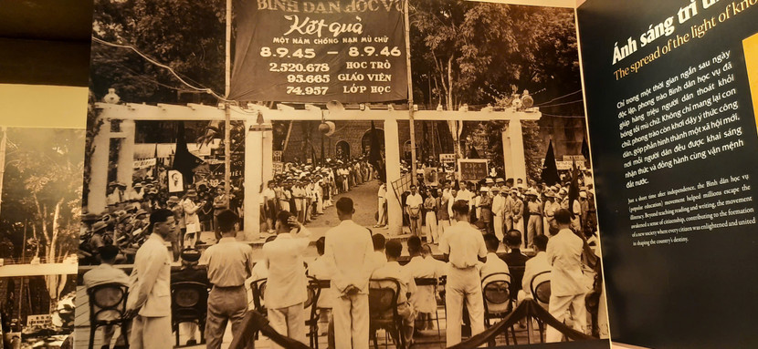 Những con số biết nói về phong trào bình dân học vụ sau 1 năm thực hiện.