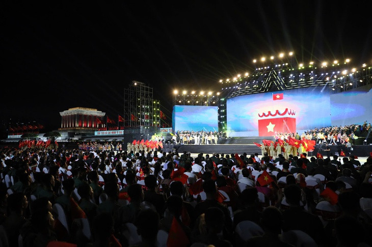 Đầu cầu Hà Nội diễn ra tại quảng trường Ba Đình