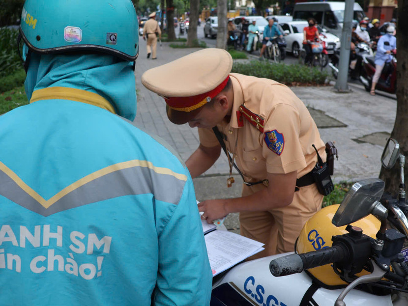 Các trường hợp vi phạm sẽ bị lập biên bản, xử lý nghiêm