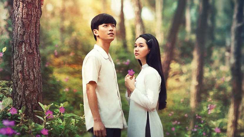 Một cảnh trong bộ phim "Mắt biếc"