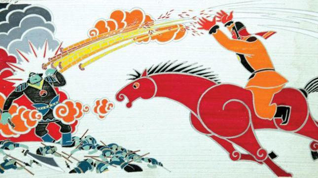 Phim hoạt hình "Chuyện ông Gióng" do Nghệ sĩ nhân dân Ngô Mạnh Lân làm đạo diễn