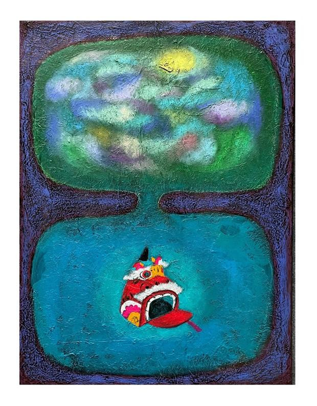 Tranh của Nguyễn Minh Hiếu.