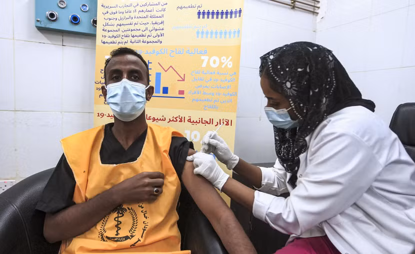 Người dân tại nhiều quốc gia châu Phi chưa được tiêm mũi vaccine phòng Covid-19 đầu tiên