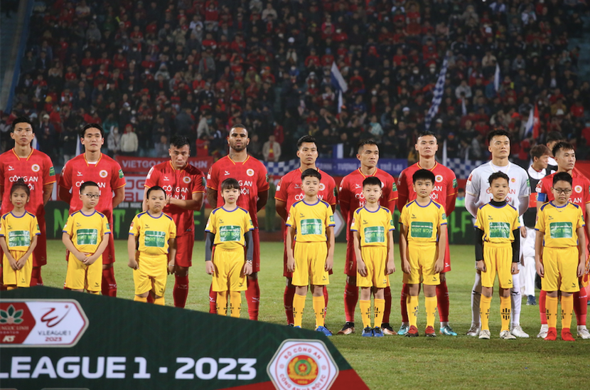 CLB Công an Hà Nội chính thức "trình làng" V-League 2023