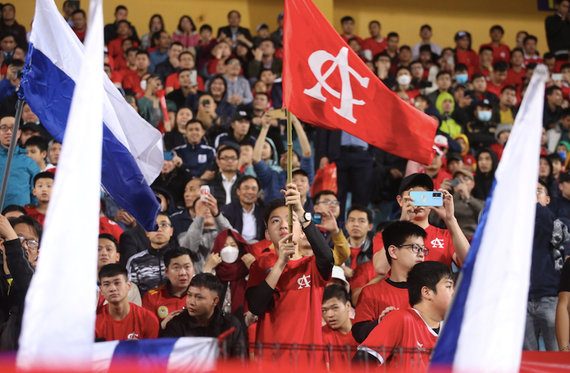 Sắc màu Công an Hà Nội FC quá khứ và hiện tại, tiếp nối truyền thống hào hùng của đội bóng