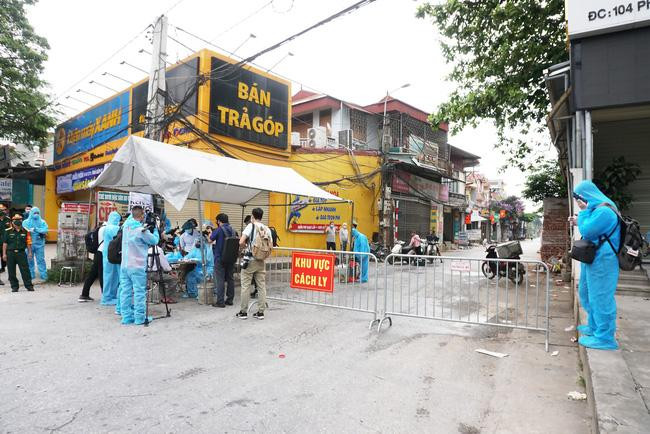 Khoanh vùng xử lý ổ dịch Covid-19 tại Thường Tín Khoanh vùng xử lý ổ dịch Covid-19 tại Thường Tín