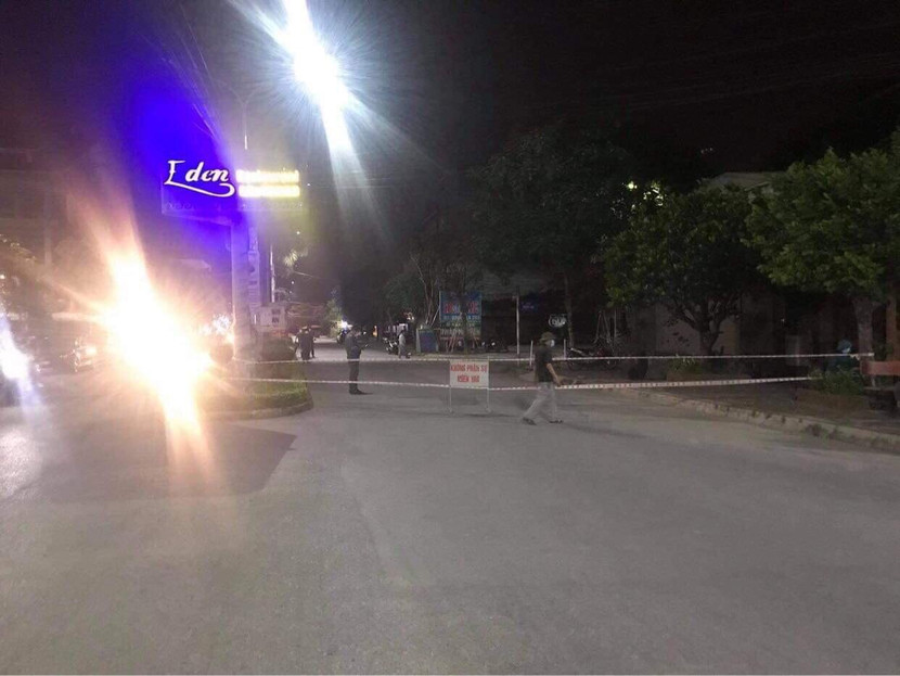 Thành phố Phúc Yên phong tỏa khu vực quán karaoke Sunny, liên quan đến các ca dương tính SARS-CoV-2 tối 1-5