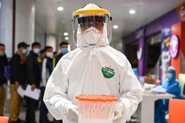 Lấy mẫu xét nghiệm Covid-19 Lấy mẫu xét nghiệm Covid-19