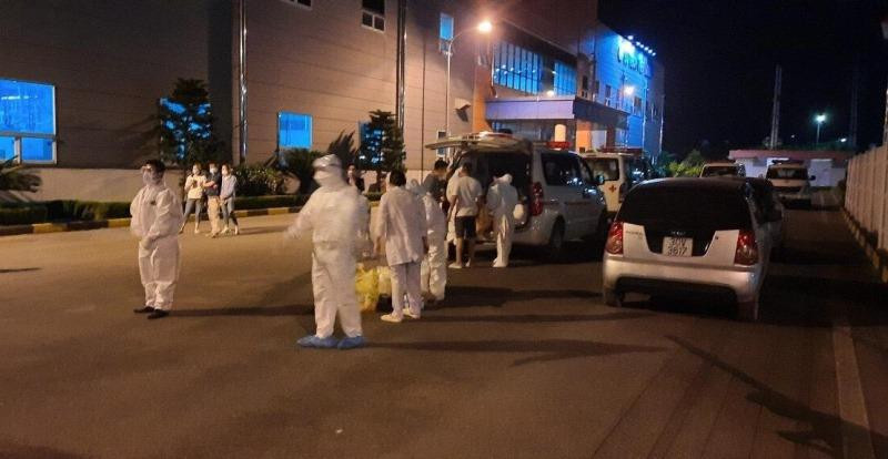 Số mắc mới liên quan đến khu công nghiệp ở Bắc Giang vẫn đang tăng nhanh