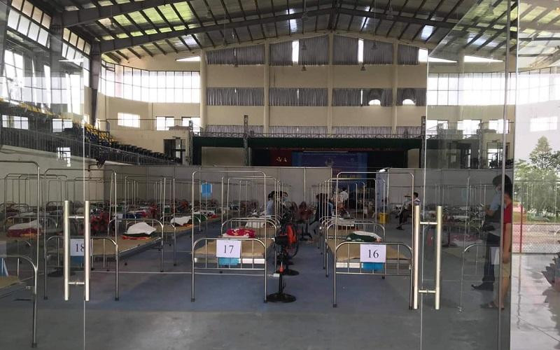 Trường Cao đẳng nghề Công nghệ Việt - Hàn được chọn làm khu cách ly y tế người nhiễm SARS-COV-2 chưa có triệu chứng.