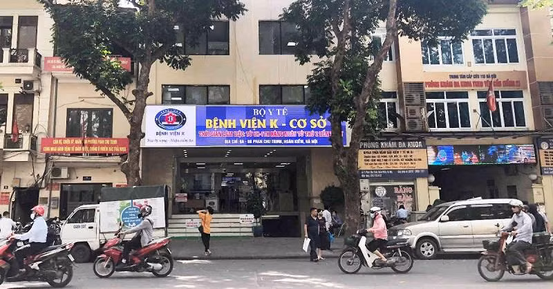 Bệnh viện K cơ sở ở 9A-9B Phan Chu Trinh (Hoàn Kiếm, Hà Nội) Bệnh viện K cơ sở ở 9A-9B Phan Chu Trinh (Hoàn Kiếm, Hà Nội)