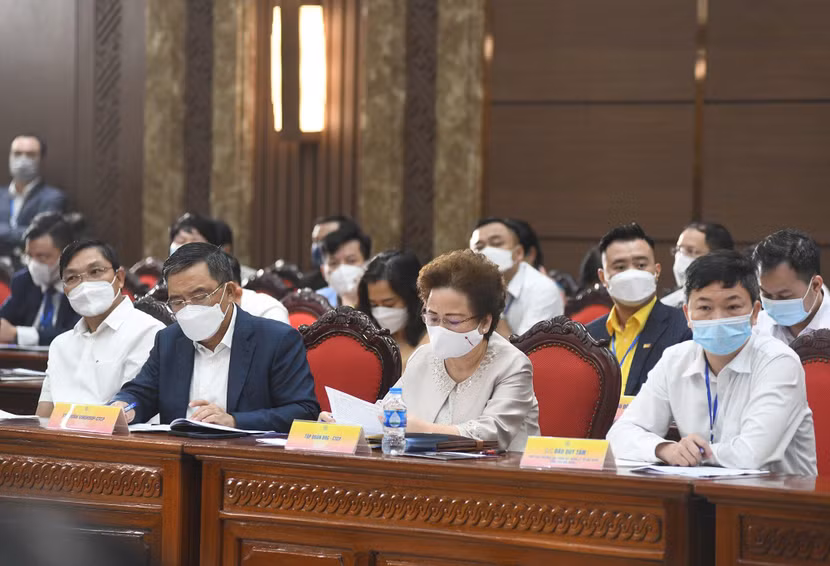 Đại biểu doanh nghiệp tham dự hội nghị